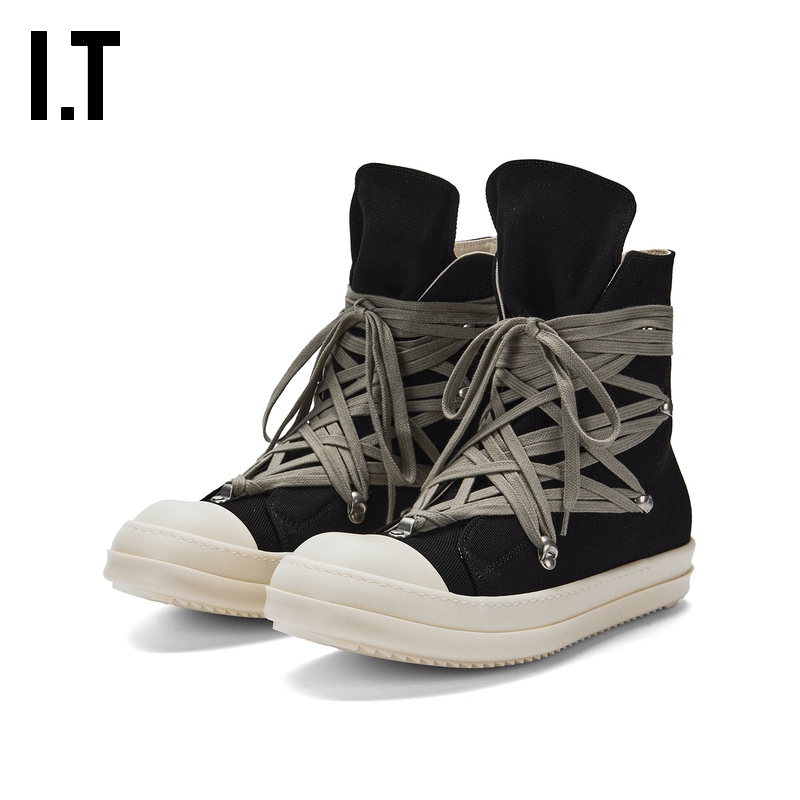 ITDRKSHDW厚底高帮运动鞋
