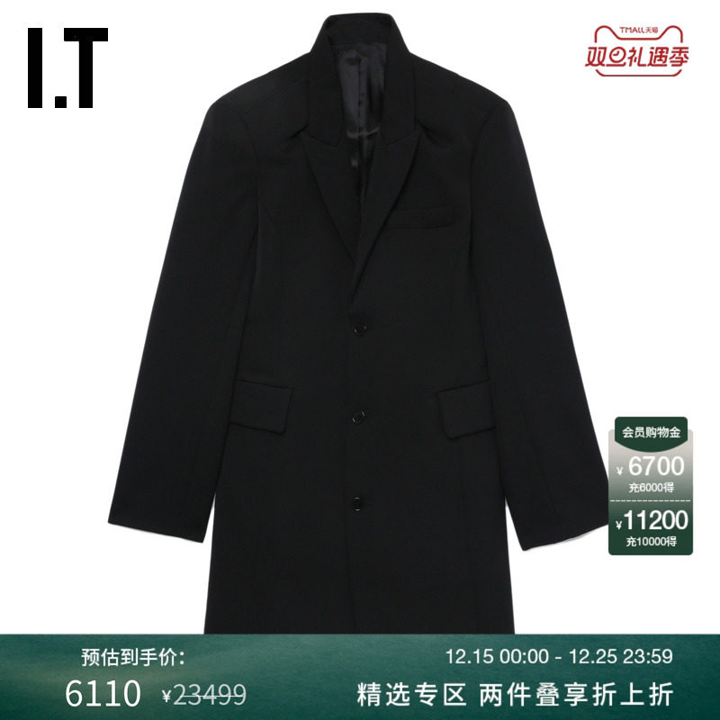 ITALAINPAUL中长款西装夹克