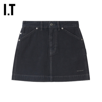 ITWe11Done合身牛仔半身裙