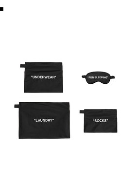 OFF-WHITE™眼罩收纳袋套装