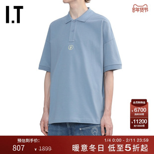 IT JW Anderson男装翻领短袖polo衫新款简约休闲风上衣281479MP