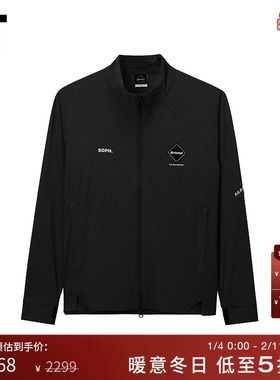 IT F.C.REAL BRISTOL男装立领拉链夹克新款休闲户外风纯色薄外套