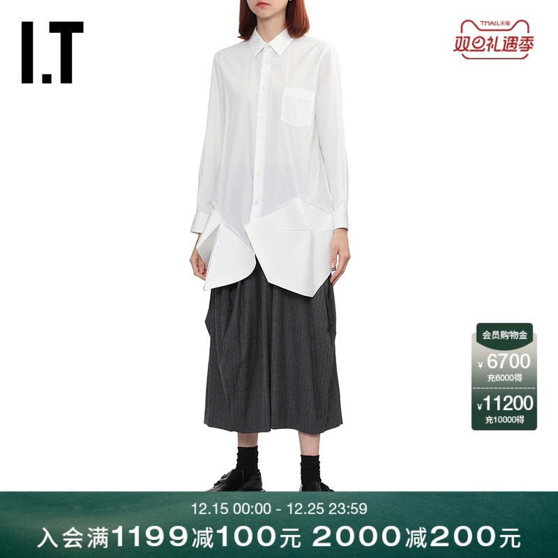 ITCDGCOMMEdesGARCONS衬衫裙