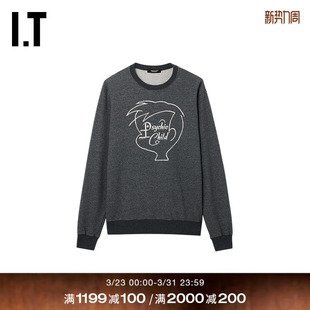 休闲个性 圆领卫衣新款 图案刺绣上衣48913 UNDERCOVER高桥盾男装