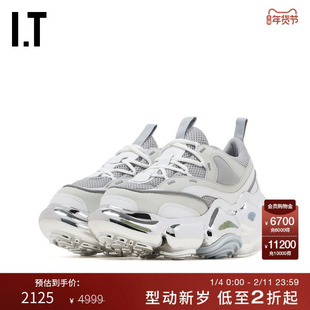 IT grounds女款厚底运动鞋新款个性未来感松糕鞋休闲鞋1082MOOO