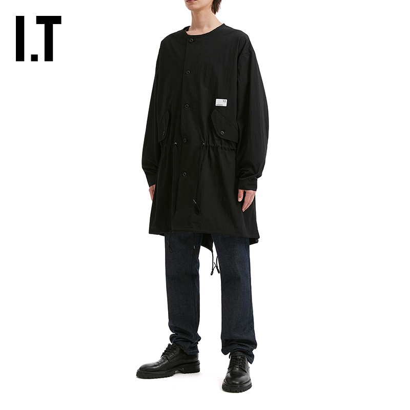 ITuniformexperiment圆领大衣