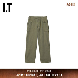 裤 长裤 新款 休闲裤 工装 舒适日常宽松直筒裤 SX1546MQ NEEDLES男装
