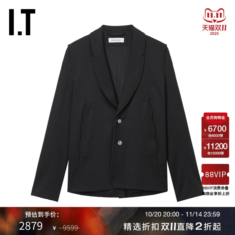 IT KIKO KOSTADINOV男装西装夹克新款时髦复古西服外套5J0137MO