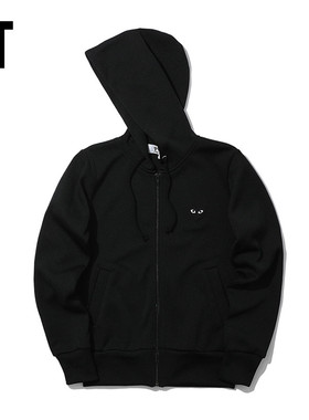 IT COMME des GARÇONS PLAY女装拉链连帽卫衣2019秋季新品253XB