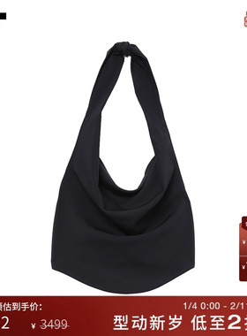 IT ROKH女装挂脖系带上衣新款优雅时髦合身纯色短款背心RSF010XM