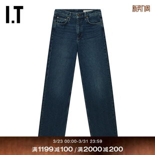 新款 WDD24FXQ 仔裤 直筒裤 简约基础款 长裤 牛仔裤 bone女装 rag