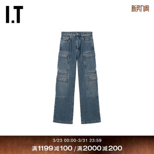 长裤 牛仔裤 新款 酷感街头风宽松工装 4361DW 风直筒裤 DRKSHDW男装