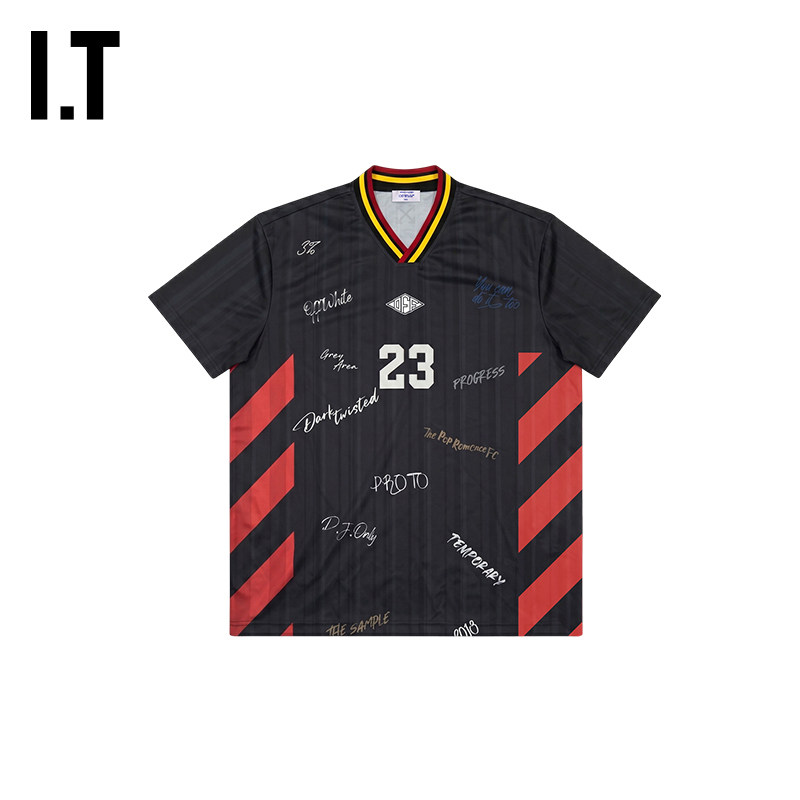 OFF-WHITE™V领短袖T恤