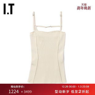 性感时尚 罗纹吊带背心新款 修身 内搭打底1KN354XM JACQUEMUS女装