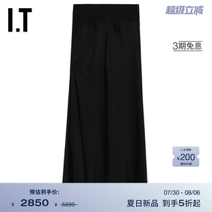时髦优雅包臀裙中长裙0734CHX Rick Owens女装 不规则半身裙新款