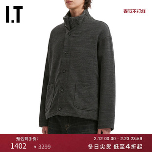 IT ENGINEERED GARMENTS男装V领排扣开衫新款简约复古外套BRE20MP