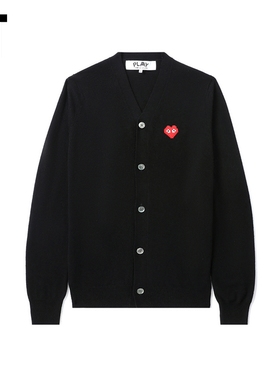 IT CDG PLAY COMME des GARÇONS川久保玲INVADER联名男装针织开
