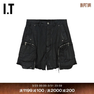 短裤 宽松阔腿裤 新款 立体口袋装 4350DBMQ 饰休闲裤 DRKSHDW男装