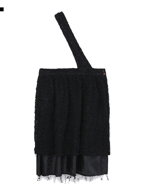 IT CDG COMME DES GARCONS COMME DES GARCONS女装叠层背带连衣裙