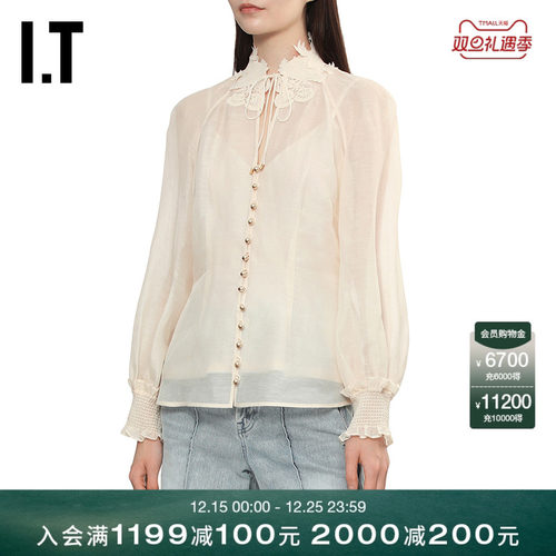 ITZIMMERMANN微透长袖上衣