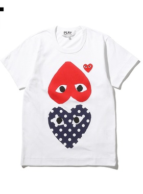 IT COMME des GARÇONS PLAY女装短袖T恤2019秋季新品爱心239XA