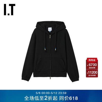 ITADERerror连帽拉链卫衣