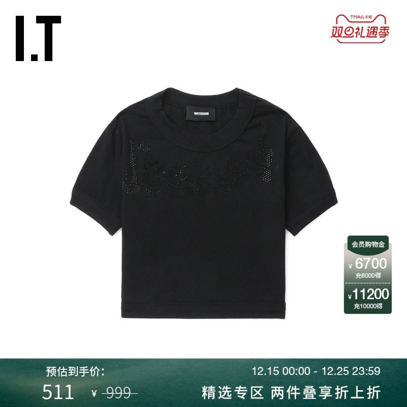 ITWe11Done短款短袖T恤