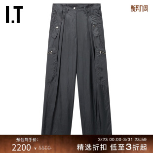 NOTEN女装 宽松工装 质感直筒裤 DRIES 010927XO 时尚 VAN 新款 长裤