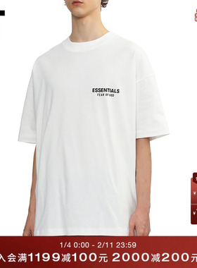IT ESSENTIALS男装宽松短袖T恤新款简约街头风圆领半袖25417WMQ