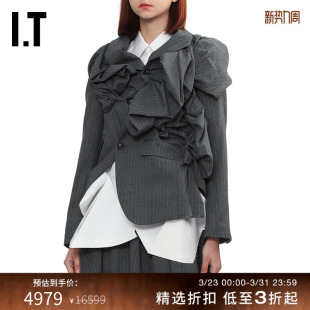 des COMME GARCONS女装 不对称设计西装 摩登设计感 夹克新款 CDG