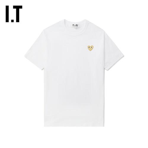 IT爱心logo装饰短袖T恤