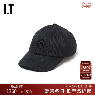 IT MARINE SERRE女款弯檐棒球帽新款新月刺绣鸭舌帽帽子UHG001XP