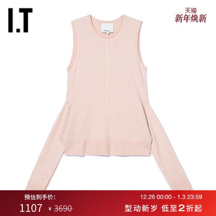 针织上衣新品 Lim女装 Phillip 时髦解构感镂空挖剪4800AL 3.1