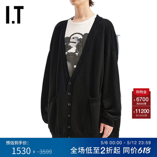 ITWESTFALL廓形针织开衫