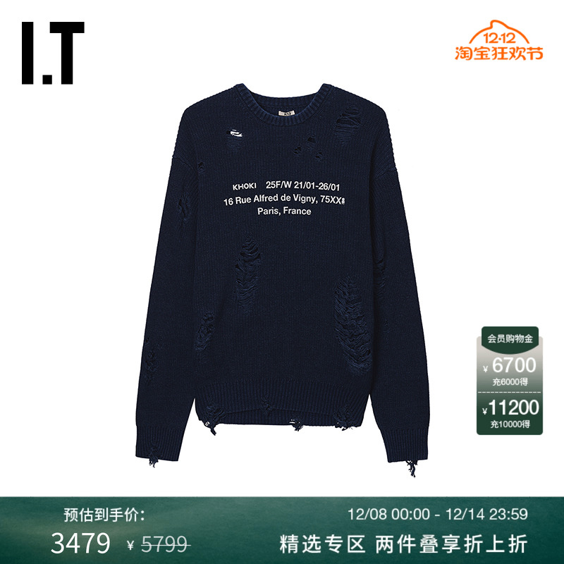 ITKHOKI圆领针织衫个性街潮