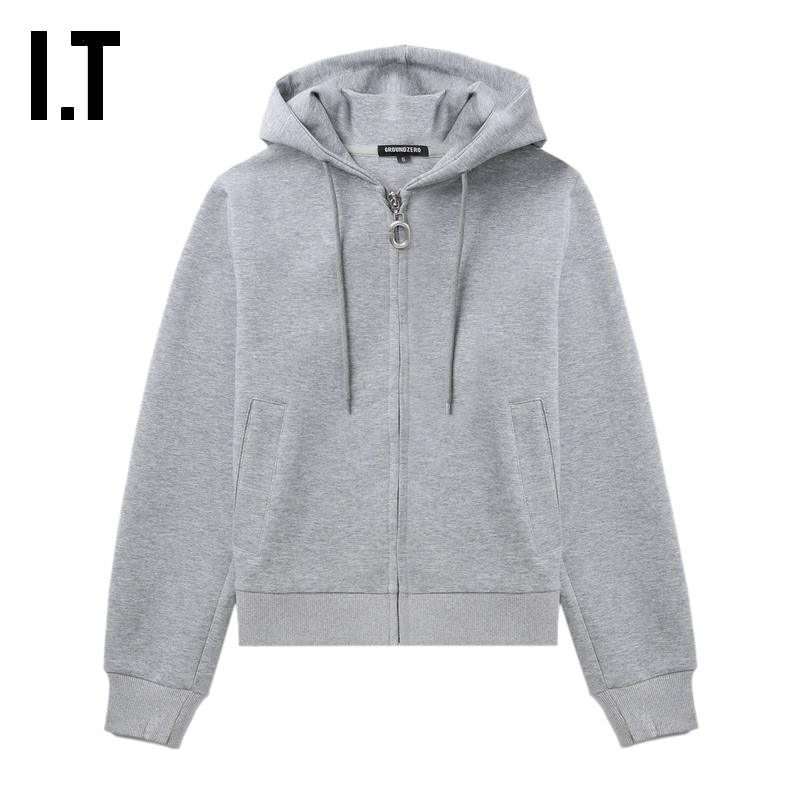 ITGROUNDZERO连帽拉链卫衣