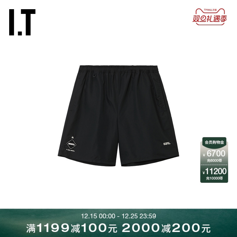 ITF.C.REALBRISTOL松紧腰短裤