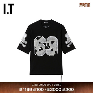 短袖 JAPAN男装 T恤新款 潮流活力流苏刺绣装 饰半袖 mastermind