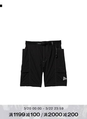 IT and wander男装宽松工装短裤新款帅气潮酷休闲裤直筒裤122524M