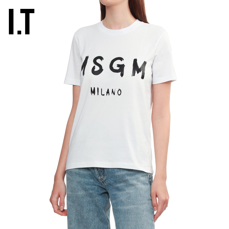 ITMSGM圆领短袖T恤轻松休闲