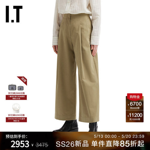 ITSTUDIONICHOLSON露踝阔腿裤