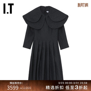 CDG GARCONS女装 COMME GARCONS 叠层翻领连衣裙 DES