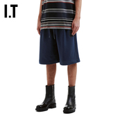 JUUN.J男装 中裤 运动短裤 新款 休闲裤 卫裤 宽松直筒裤 425P21MQ