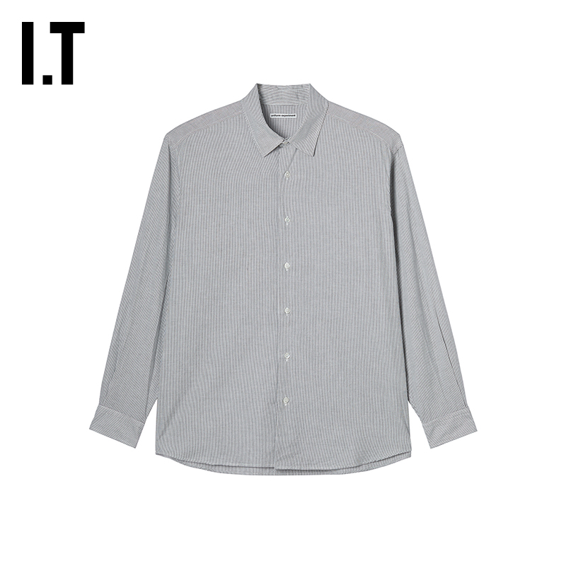ITuniformexperiment条纹衬衫