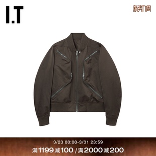 拉链夹克新款 Owens男装 潮流有型飞行员外套790THDMQ Rick