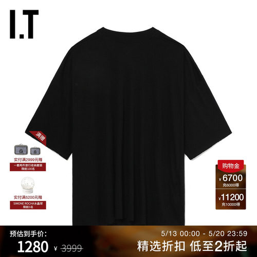 ITRickOwens中长款T恤