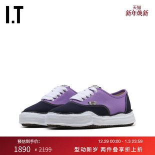 Mihara 率性潮流系带休闲鞋 Yasuhiro男款 新款 K738MN 拼色运动鞋