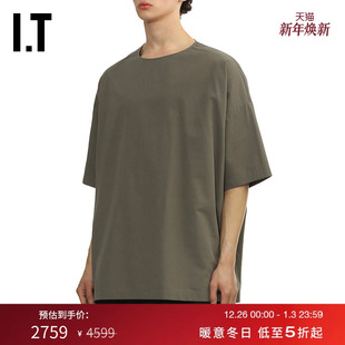 GOD男装 宽松短袖 T恤新款 610CTEMP 简约随性纯色半袖 FEAR