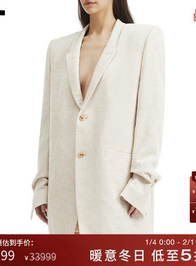 IT Rick Owens女装廓形西装夹克新款时髦气场西服外套0754LCXP