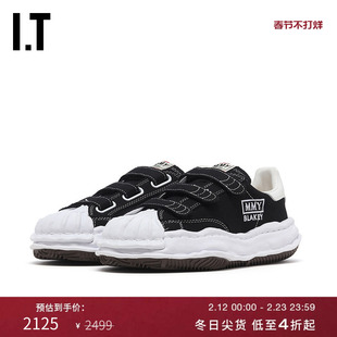 IT Mihara Yasuhiro女款魔术贴运动鞋新款潮流个性厚底鞋W7441BLP